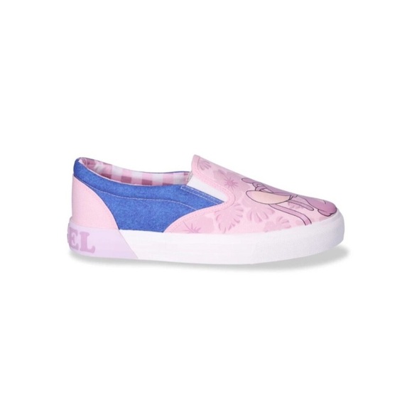 Disney Stitch Low Top Slip-on Sneaker Boat Shoes NEW Women’s Sz 11 Pink Purple - Picture 4 of 14
